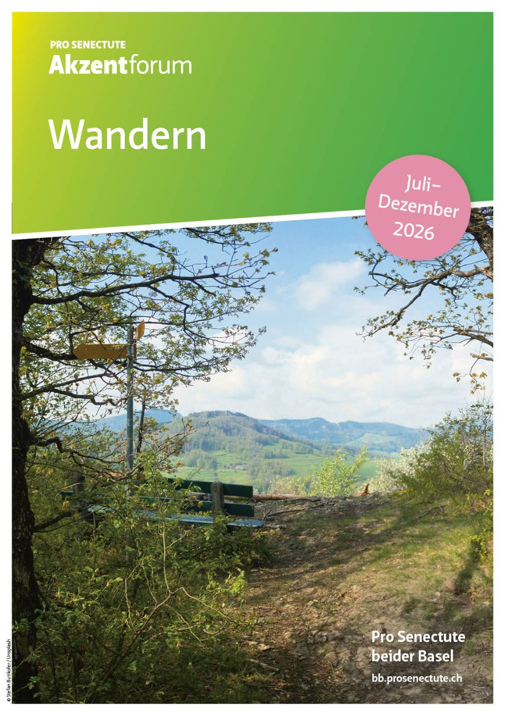 2025 2. Halbjahr Wanderprogramm Titelblatt