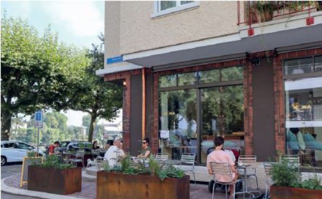 Cafe Nona Ecke Schauenburgerstrasse St Alban Rheinweg