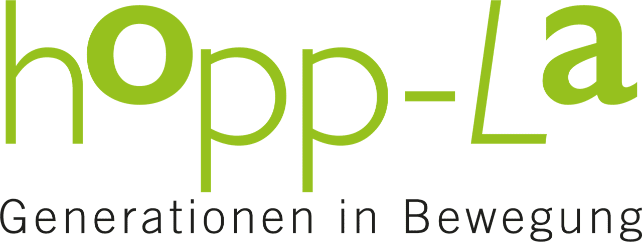 Logo der Stiftung Hopp-la.